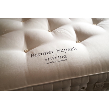 Vispring Baronet Superb Shallow 17cm Divan Bed