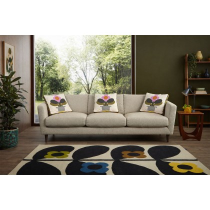 Orla Kiely Dorsey Three Cushioned Extra Large Sofa