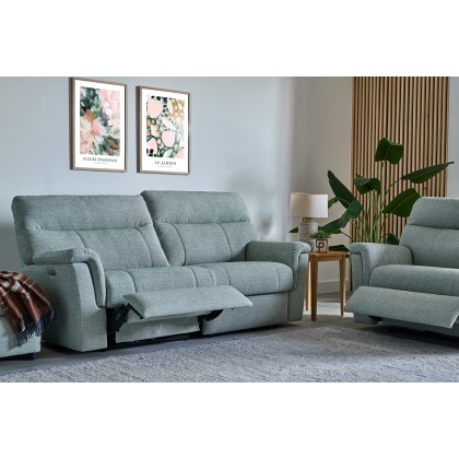 Helston Lumbar Support Reclining 3 Seater Sofa
