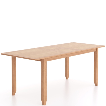 Arlo Natural Oak 160/200cm Extending Dining Table