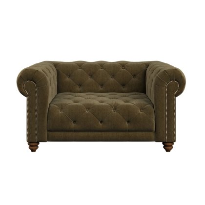 Alexander & James Stax Chesterfield Snuggler Chair Alexander & James Stax Chesterfield Snuggler Chair