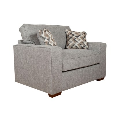 Cairo Fabric Standard Back Snuggler Chair Cairo Fabric Standard Back Snuggler Chair