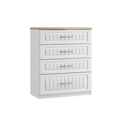 Panorama 4 Drawer Chest of Drawers with Deep Drawer