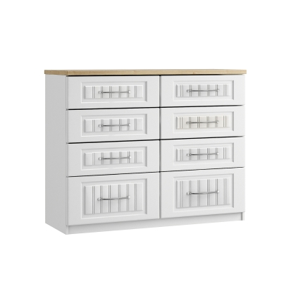 Panorama 8 Drawer Twin Chest of Drawers