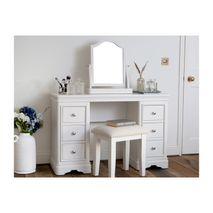 Chateau Warm White Dressing Table