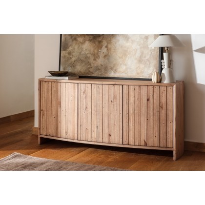 CLEARANCE - Tivoli Reclaimed Wood 3 Door Sideboard