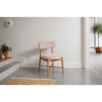 G Plan Flora Retro Pair Of Dining Arm Chairs in Taupe