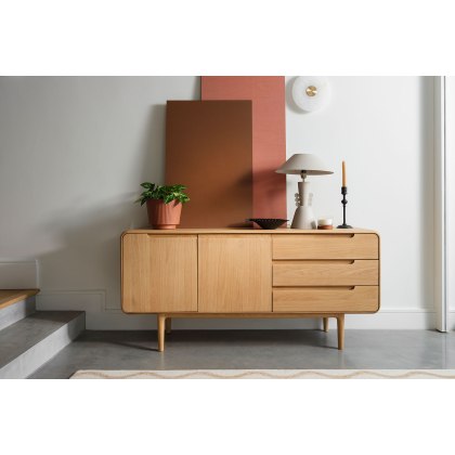 G Plan Winchester Retro Oak Wide Sideboard