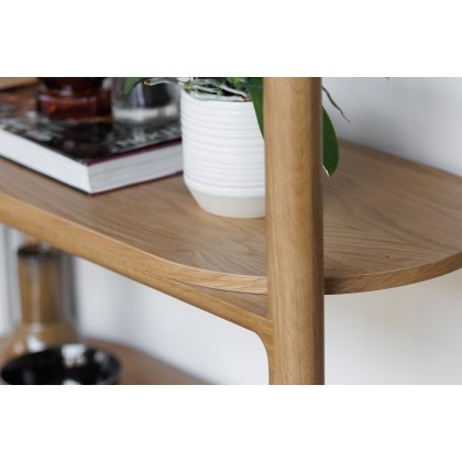 G Plan Winchester Retro Oak Open Bookcase