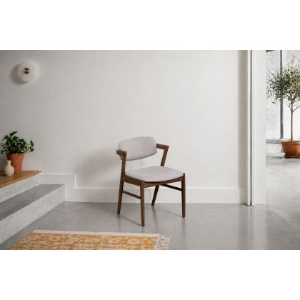 G Plan Darcy Retro Dining Arm Chair in Walnut