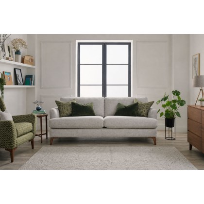 Hampton Boucle Upholstered 3 Seater Sofa Hampton Boucle Upholstered 3 Seater Sofa