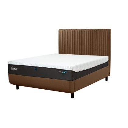 TEMPUR® Arc Adjustable Disc Bed Frame with Vertical Headboard