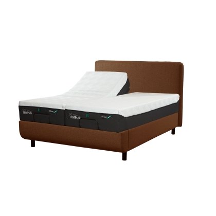 TEMPUR® Arc Ergo Smart Base Bed Frame with Form Headboard