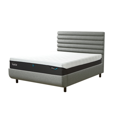 TEMPUR® Arc Slatted Ottoman Bed Frame with Vectra Headboard