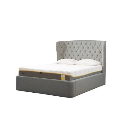TEMPUR® Holcot Ottoman Bed Base in Shetland Mercury