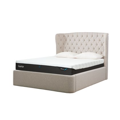 TEMPUR® Holcot Ottoman Bed Base in Shetland Pebble