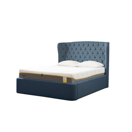 TEMPUR® Holcot Ottoman Bed Base in Shetland Navy