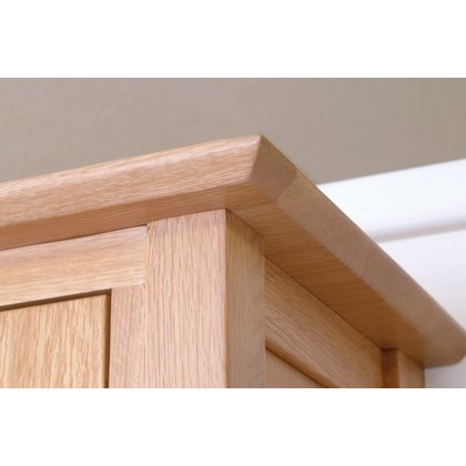 Devon Solid Oak Cheval Mirror