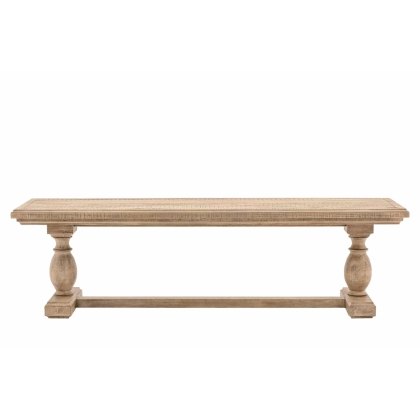 Gallery Direct Vancouver Rustic Pine Dining Bench Gallery Direct Vancouver Rustic Pine Dining Bench