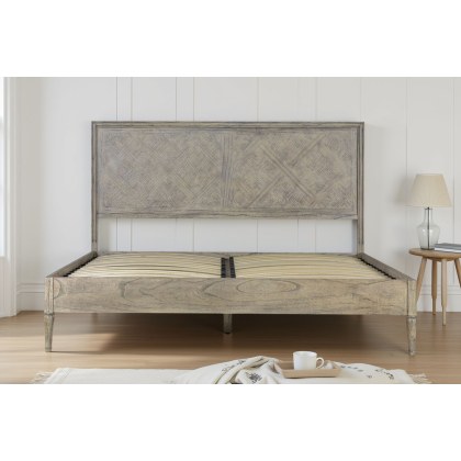 Gallery Direct Rustique French Colonial Bed Frame