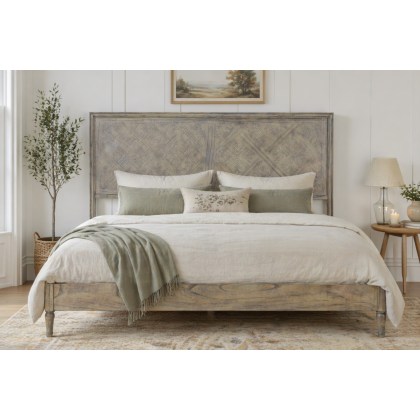 Gallery Direct Rustique French Colonial Bed Frame