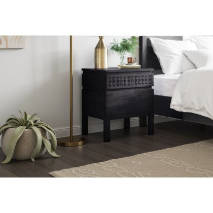 Gallery Direct Boho Boutique 2 Drawer Bedside Table