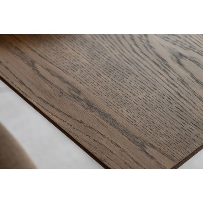 Gallery Direct Hatfield Smoked Oak 150cm Large Rectangular Dining Table Set & x4 Chairs Gallery Direct Hatfield Smoked Oak 150cm Large Rectangular Dining Table Set & x4 Chairs