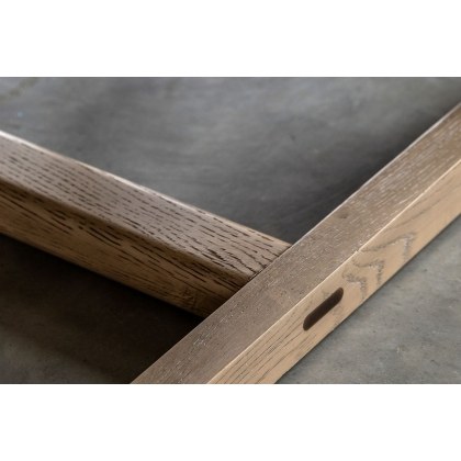 Gallery Direct Craft Smoked Oak Dining Table Set & 4 Chairs Gallery Direct Craft Smoked Oak Dining Table Set & 4 Chairs