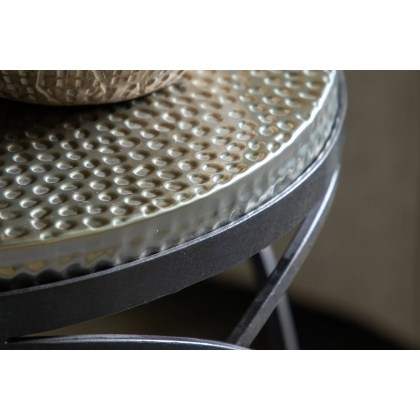 Gallery Direct Kimba Metal Side Table Gallery Direct Kimba Metal Side Table