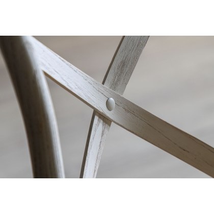 Gallery Direct Set of 2 Cafe White Oak Dining Chairs with Rattan Seat Gallery Direct Set of 2 Cafe White Oak Dining Chairs with Rattan Seat