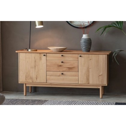 Gallery Direct Kingham Oak Large Sideboard Gallery Direct Kingham Oak Large Sideboard