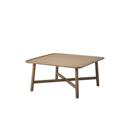 Gallery Direct Kingham Grey Oak Square Coffee Table