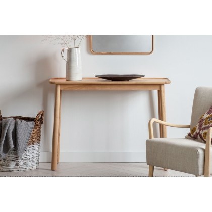 Gallery Direct Kingham Grey Oak Console Table Gallery Direct Kingham Grey Oak Console Table