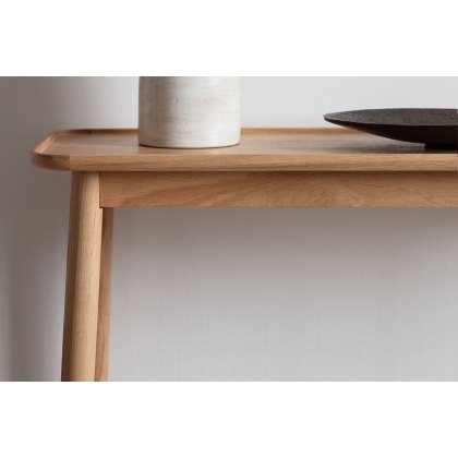 Gallery Direct Kingham Grey Oak Console Table Gallery Direct Kingham Grey Oak Console Table