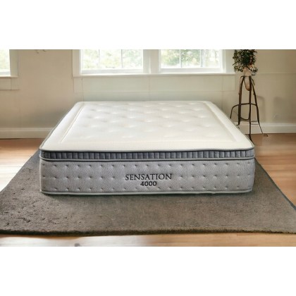 Baker & Wells Sensation 4000 Pocket Sprung Mattress with Cool Gel Memory Foam