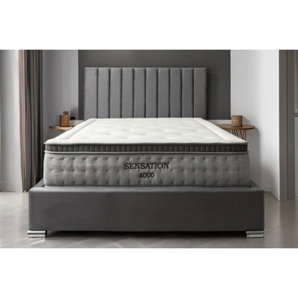 Baker & Wells Sensation 4000 Pocket Sprung Mattress with Cool Gel Memory Foam