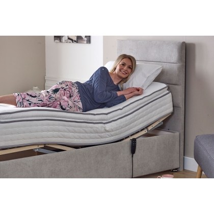 Adjust-A-Bed Mayfair Luxury Pillowtop Electric Adjustable Divan Bed