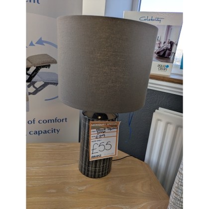 Ex-Display Newquay - Black Square Lamp Ex-Display Newquay - Black Square Lamp