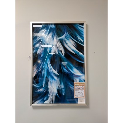 Ex-Display Newquay - Teal Feather Picture Ex-Display Newquay - Teal Feather Picture