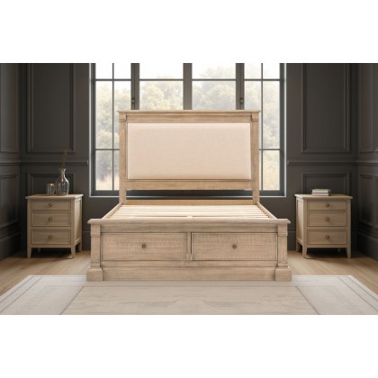 Gallery Direct Vancouver Rustic Bed Frame