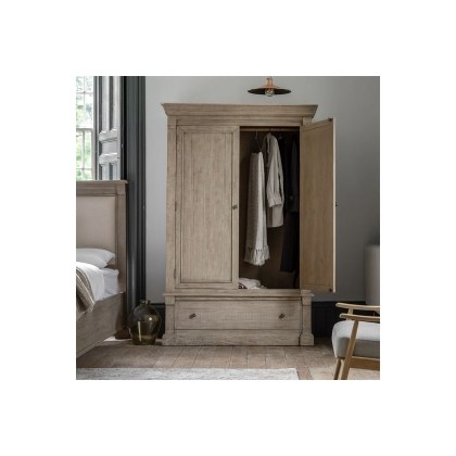 Gallery Direct Vancouver Rustic Wardrobe