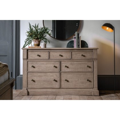 Gallery Direct Vancouver Rustic 7 Drawer Chest of Drawers