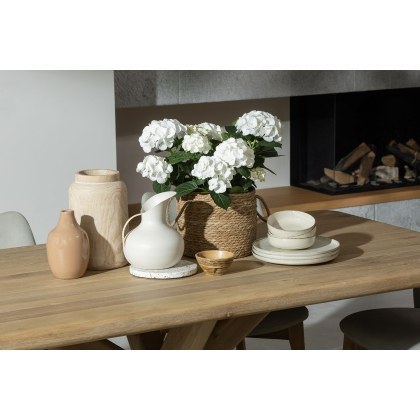 Flynn Natural Oak 200cm Dining Table