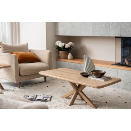 Flynn Natural Oak Coffee Table