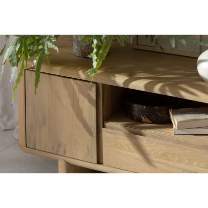 Flynn Natural Oak TV Unit