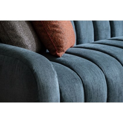 Gallery Direct Coste 3 Seater Sofa in Dusty Blue Gallery Direct Coste 3 Seater Sofa in Dusty Blue
