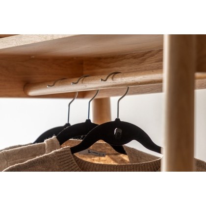 Gallery Direct Wycombe Oak Open Wardrobe