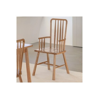 Gallery Direct Wycombe Oak Carver Dining Chair Gallery Direct Wycombe Oak Carver Dining Chair