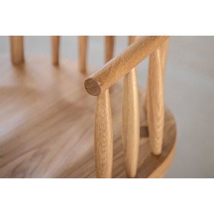 Gallery Direct Wycombe Oak Carver Dining Chair Gallery Direct Wycombe Oak Carver Dining Chair