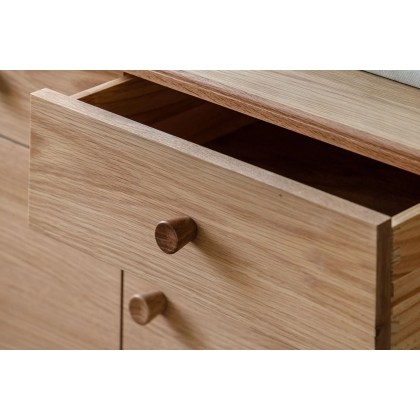 Gallery Direct Wycombe Oak Large Sideboard